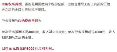 明星网红收入缴税,揭秘高收入背后的税务真相